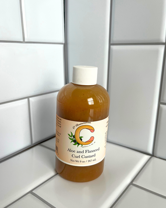 Aloe and Flax Seed Curl Custard