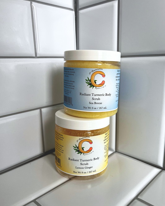 Radiant Turmeric Body Scrub