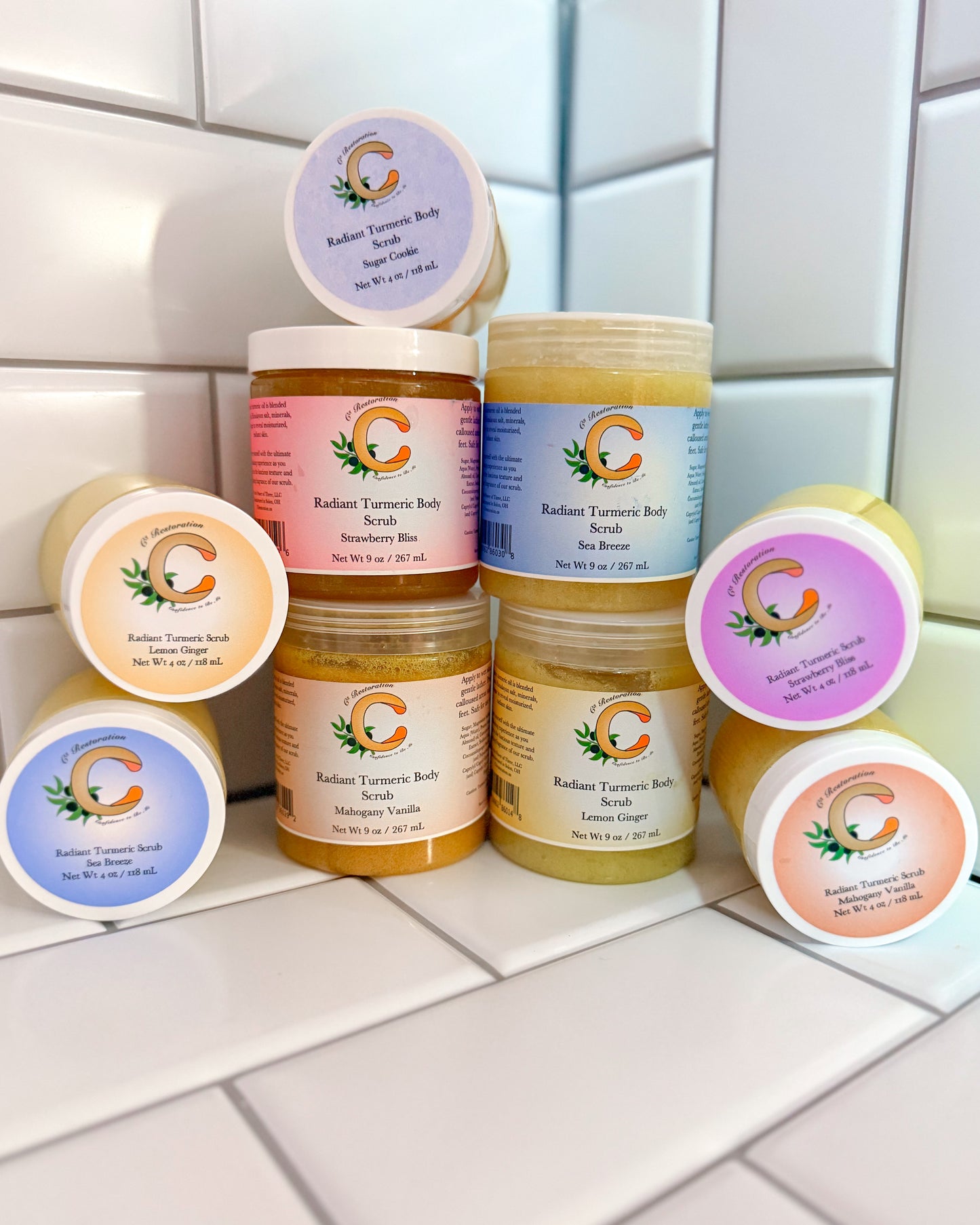 Radiant Turmeric Body Scrub