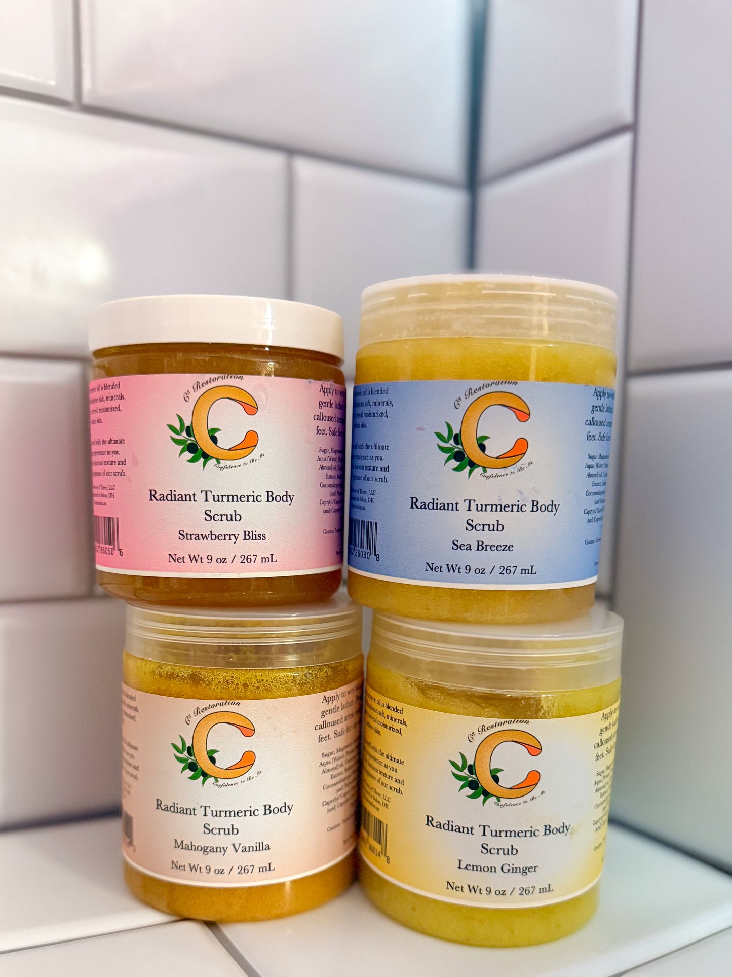 Radiant Turmeric Body Scrub