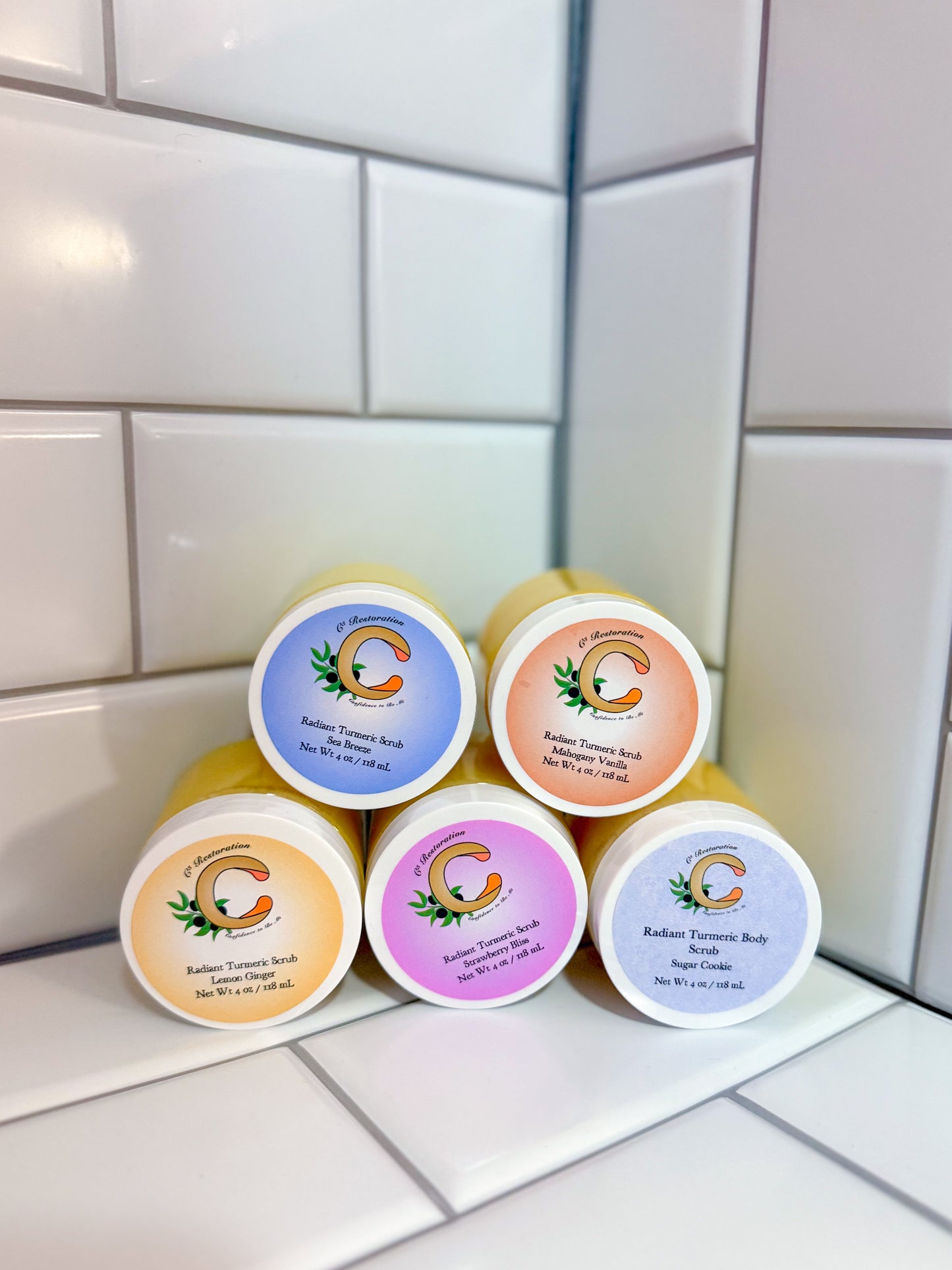 Radiant Turmeric Body Scrub