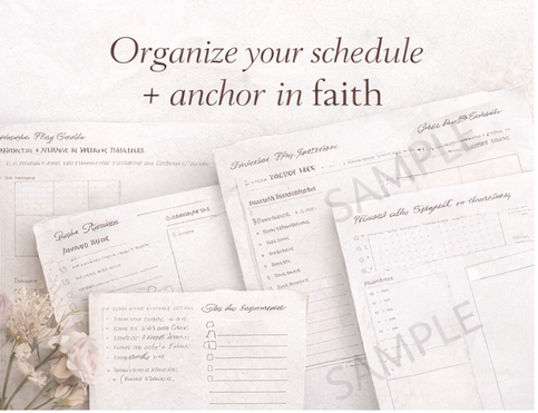 Intentional Daily Planner - Printable PDF