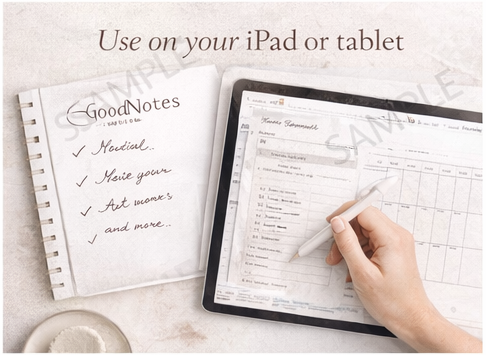 Intentional Daily Planner - Printable PDF
